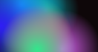 A vibrant gradient background with subtle animated elements.