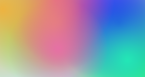 A beautiful pastel gradient background with glassmorphism effects.