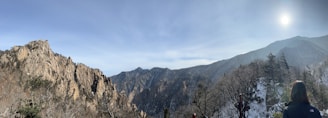 A breathtaking view from the Edge of the World in Saudi Arabia.