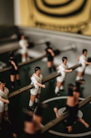 a group of figurines that are on a table