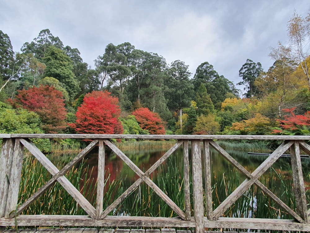 a bridge over a river