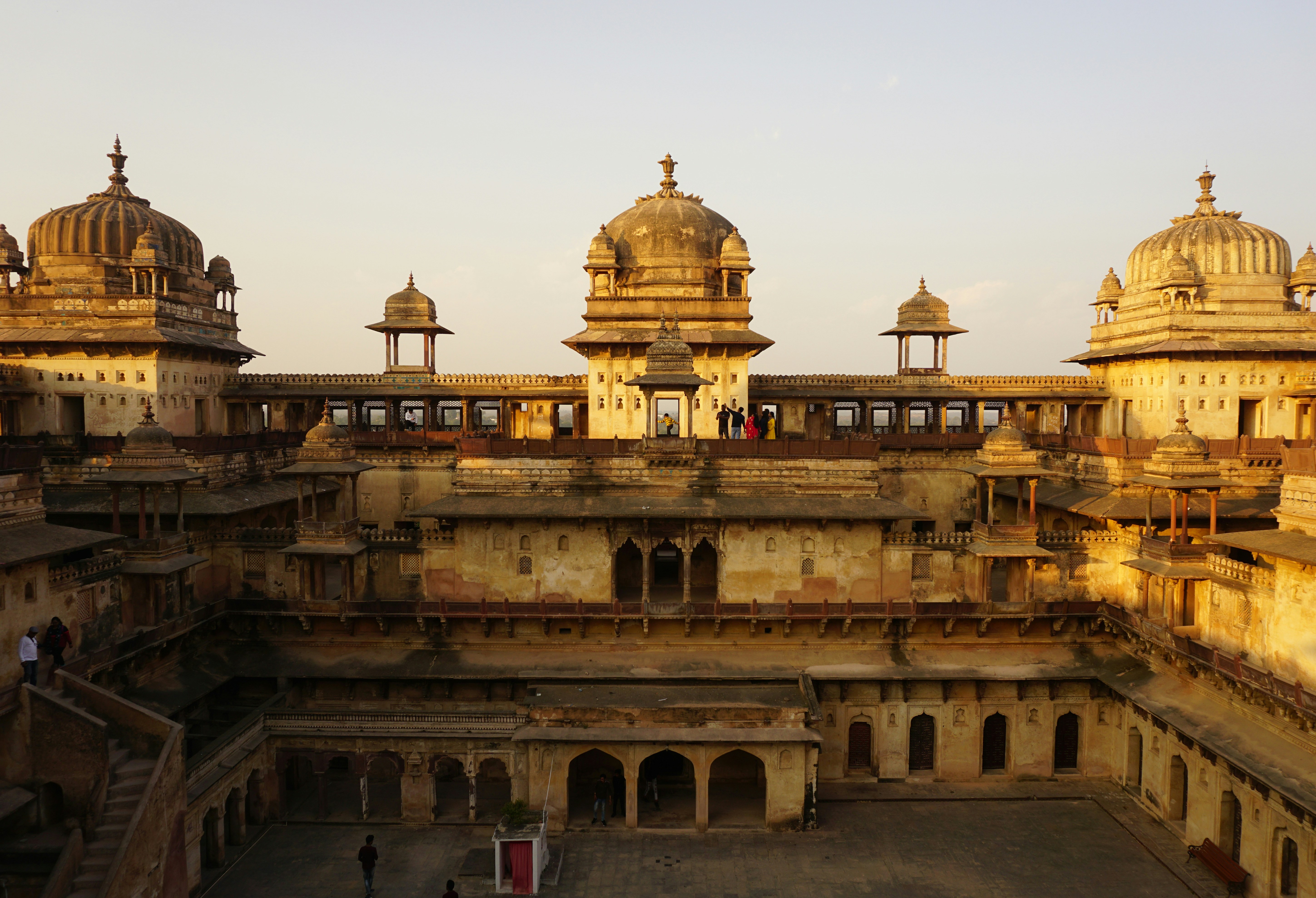 Mughal Palace with Pillars