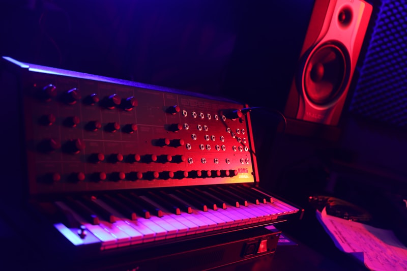 Home studio setup optimized for AI-powered music production