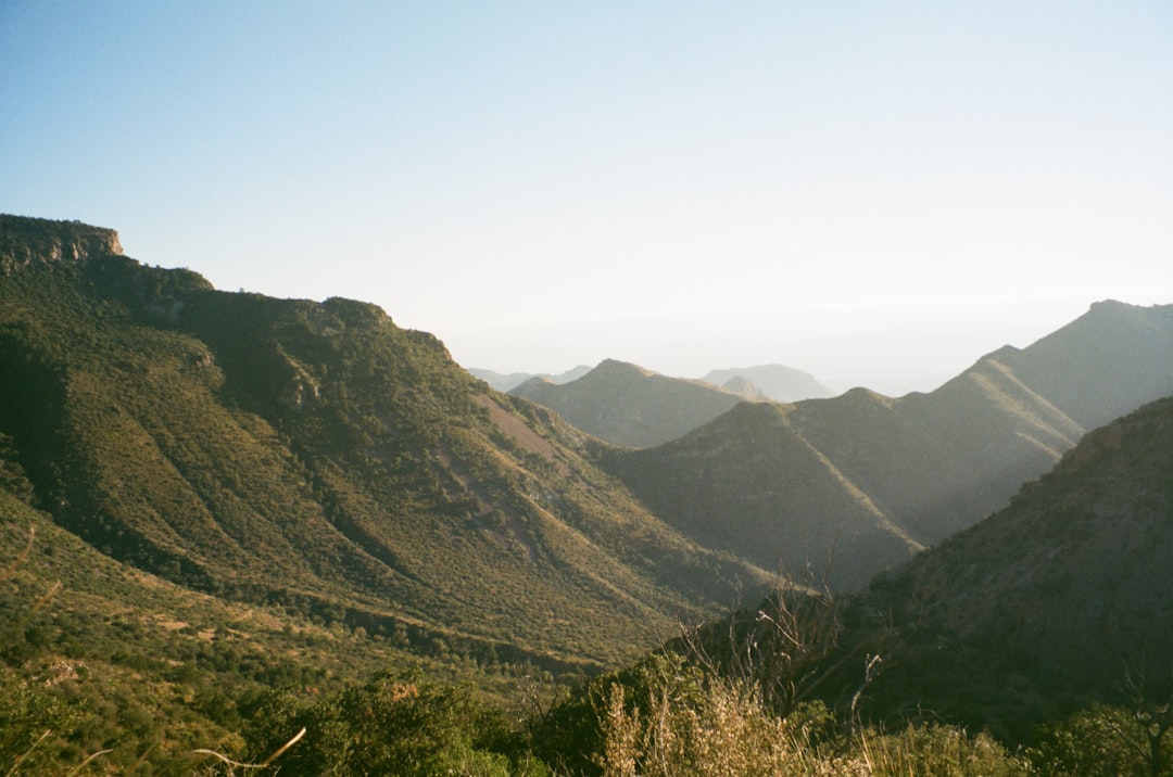 photo of spring time mountains in the Big Bend area of Texas