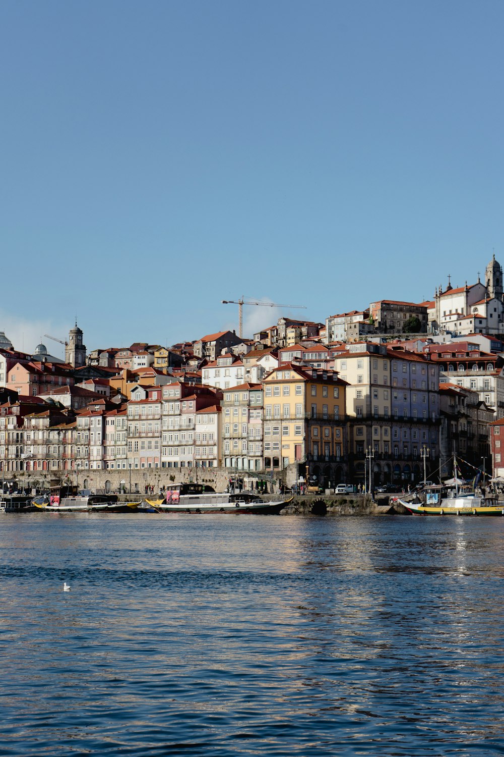 a large body of water with a bunch of buildings on top of it