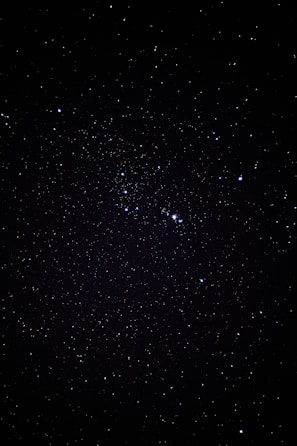 A night sky filled with stars, inspiring endless possibilities.