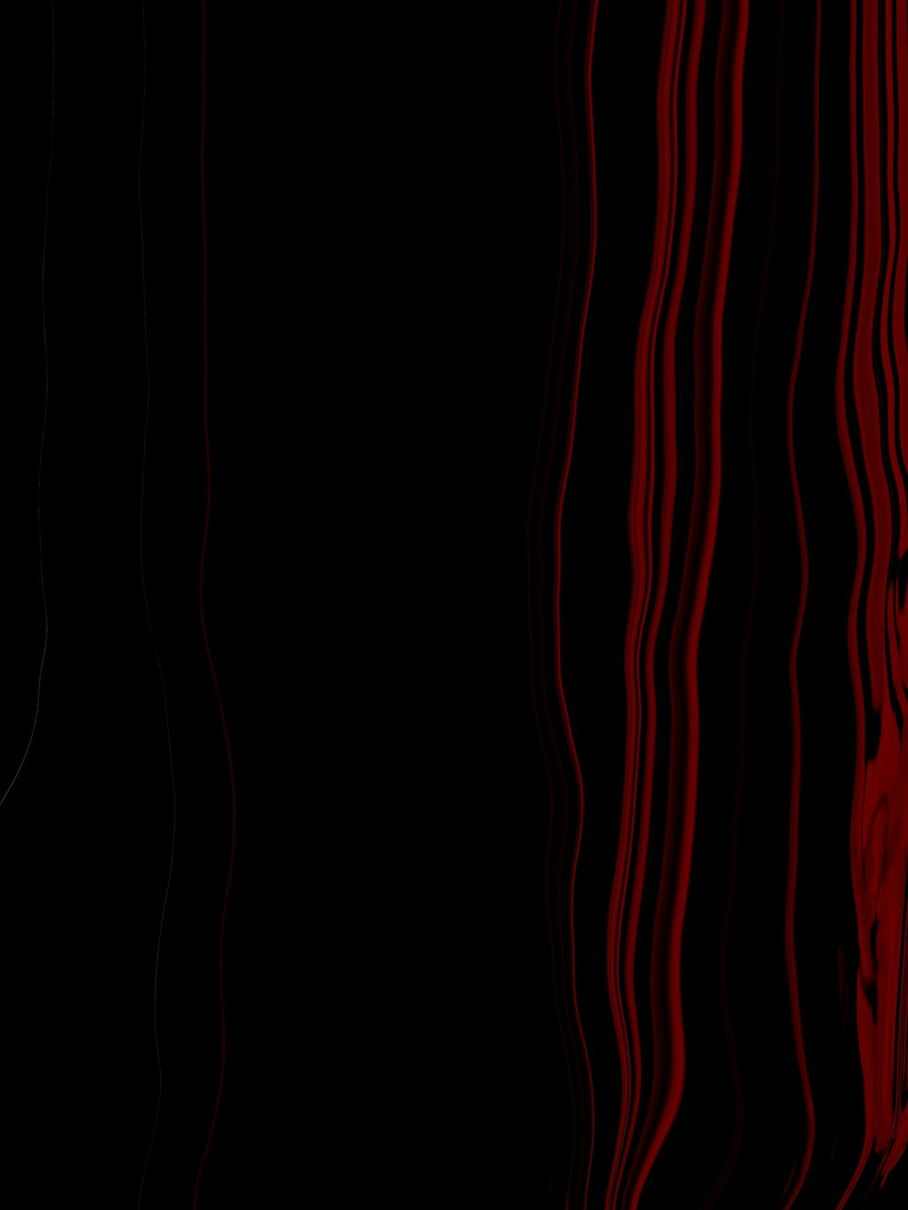 a black and red background with vertical lines