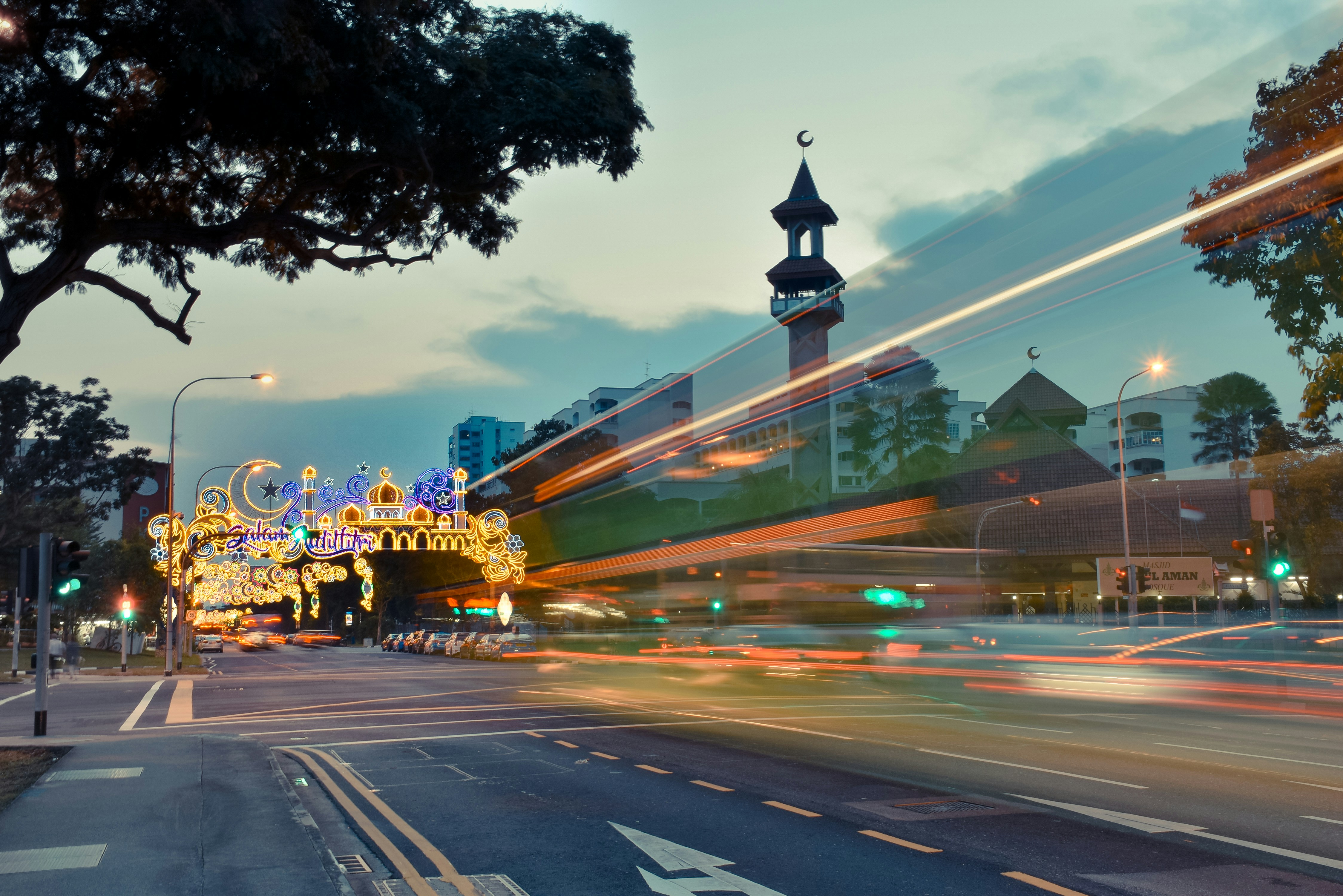 Singapore skyline night lights, wallpaper, Marina Bay Night Lights: A Spectacle to Behold 4