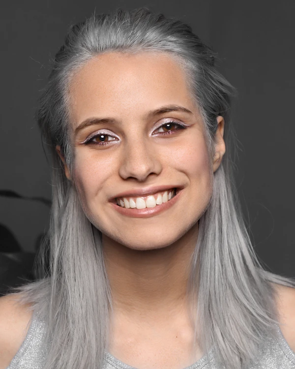 After: blended natural silver
