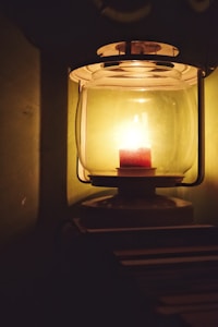Patterned Metal Lantern