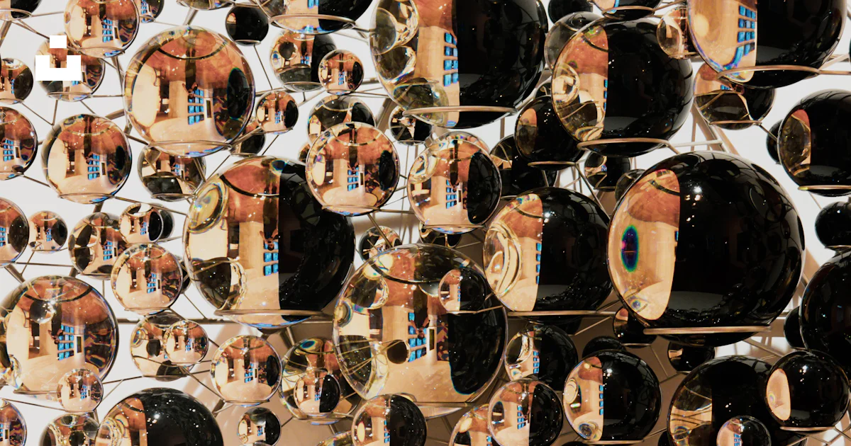 Many Mirrors Abstract A bunch of mirrors that are on a wall photo – Free Adelaide Image on ...