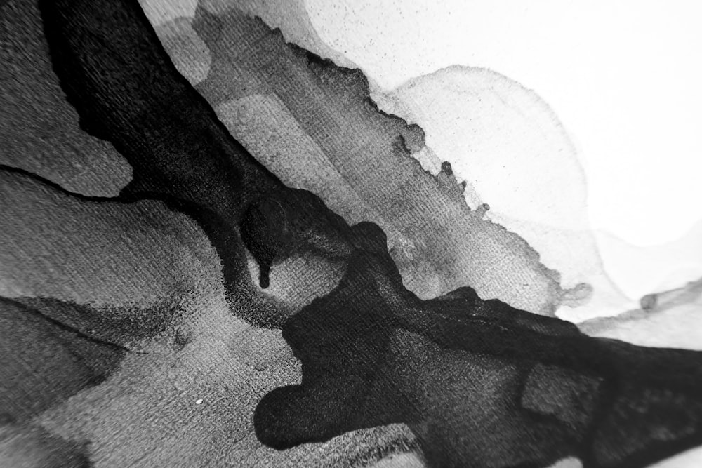 uma foto em preto e branco de um pedaço de tecido