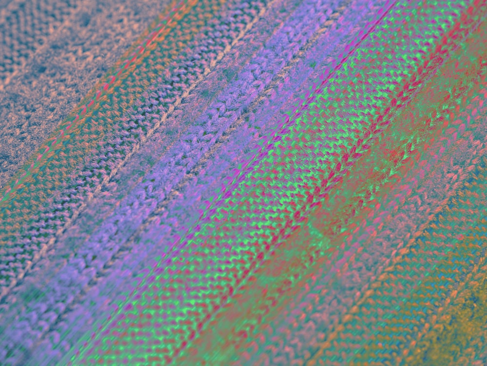 a close up of a multicolored cloth