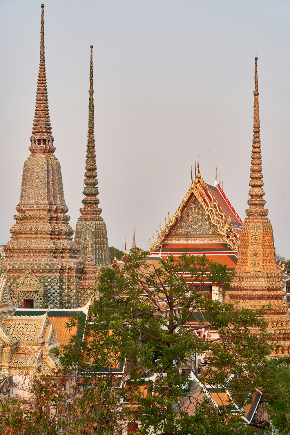 a view of some very tall buildings in a city