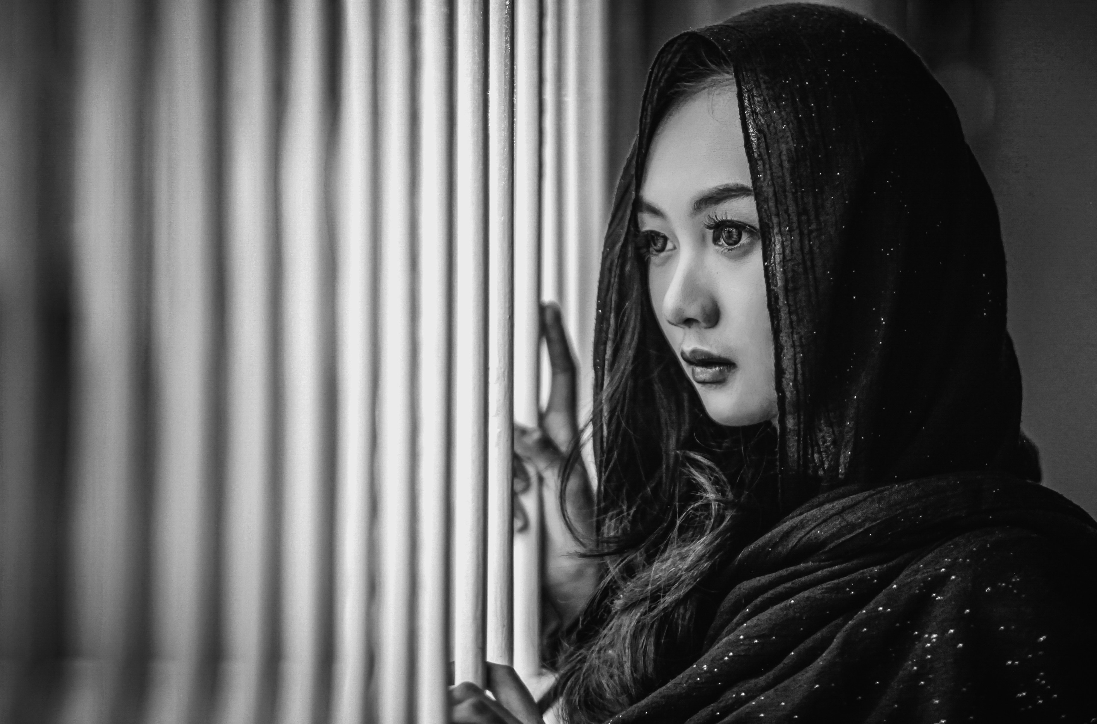 Emotional portrait photography session