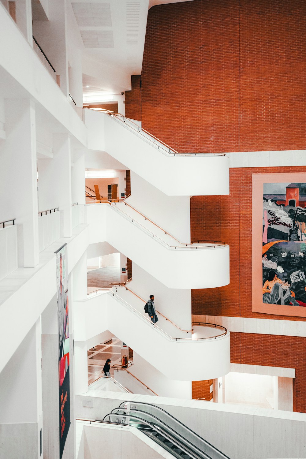 a man riding a skateboard down a set of stairs