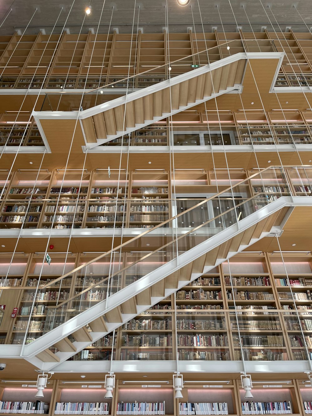 a large library filled with lots of books