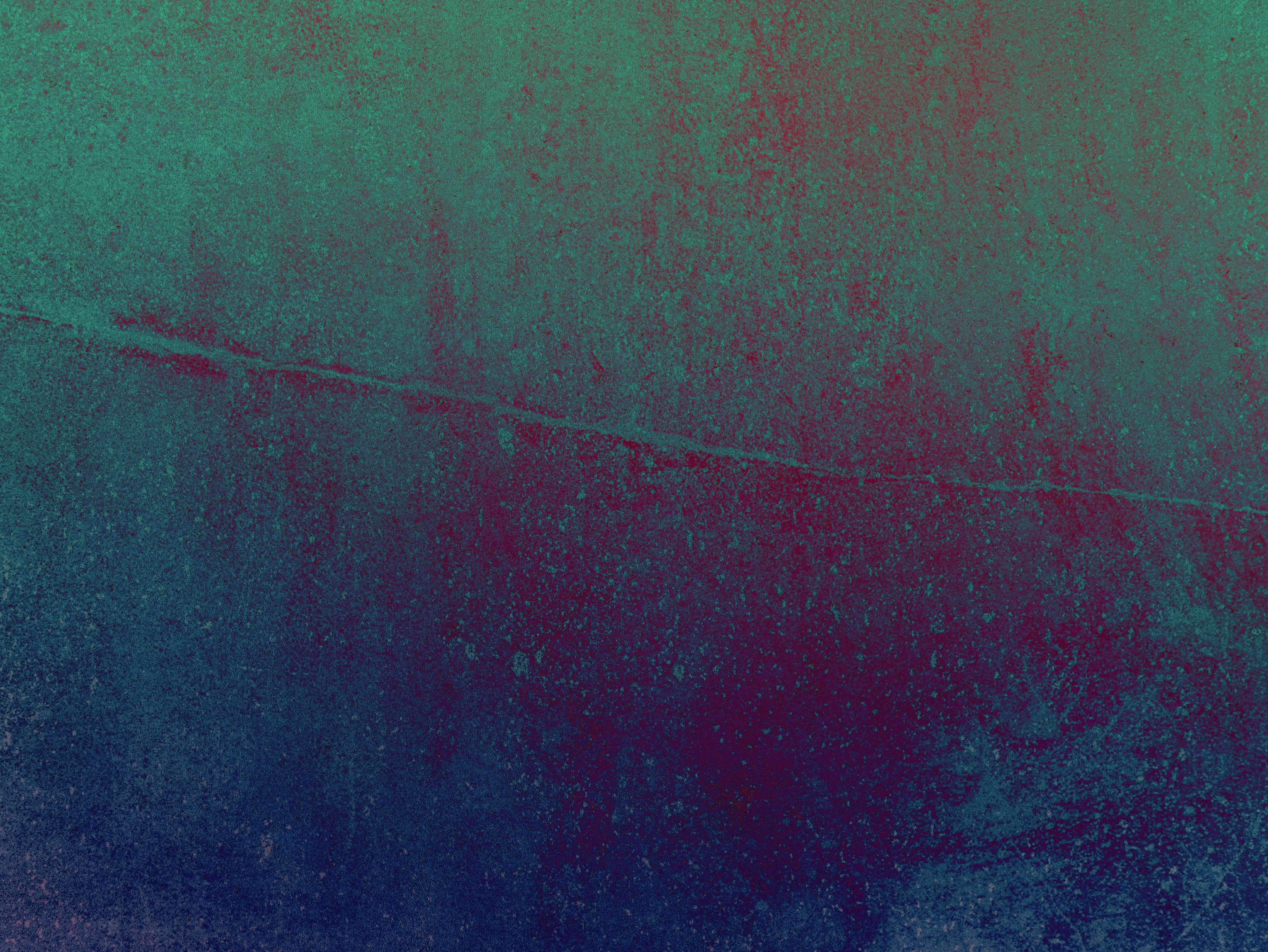 a blue and green background with a red stripe