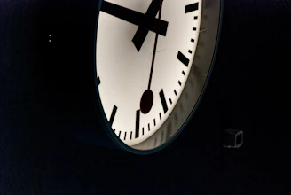 Minimalist illustration showing a clock, crossed-out plate, and stressed person icons arranged neatly.