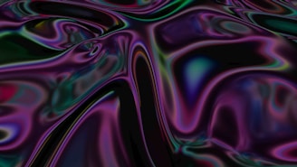 a black and purple background with an abstract design