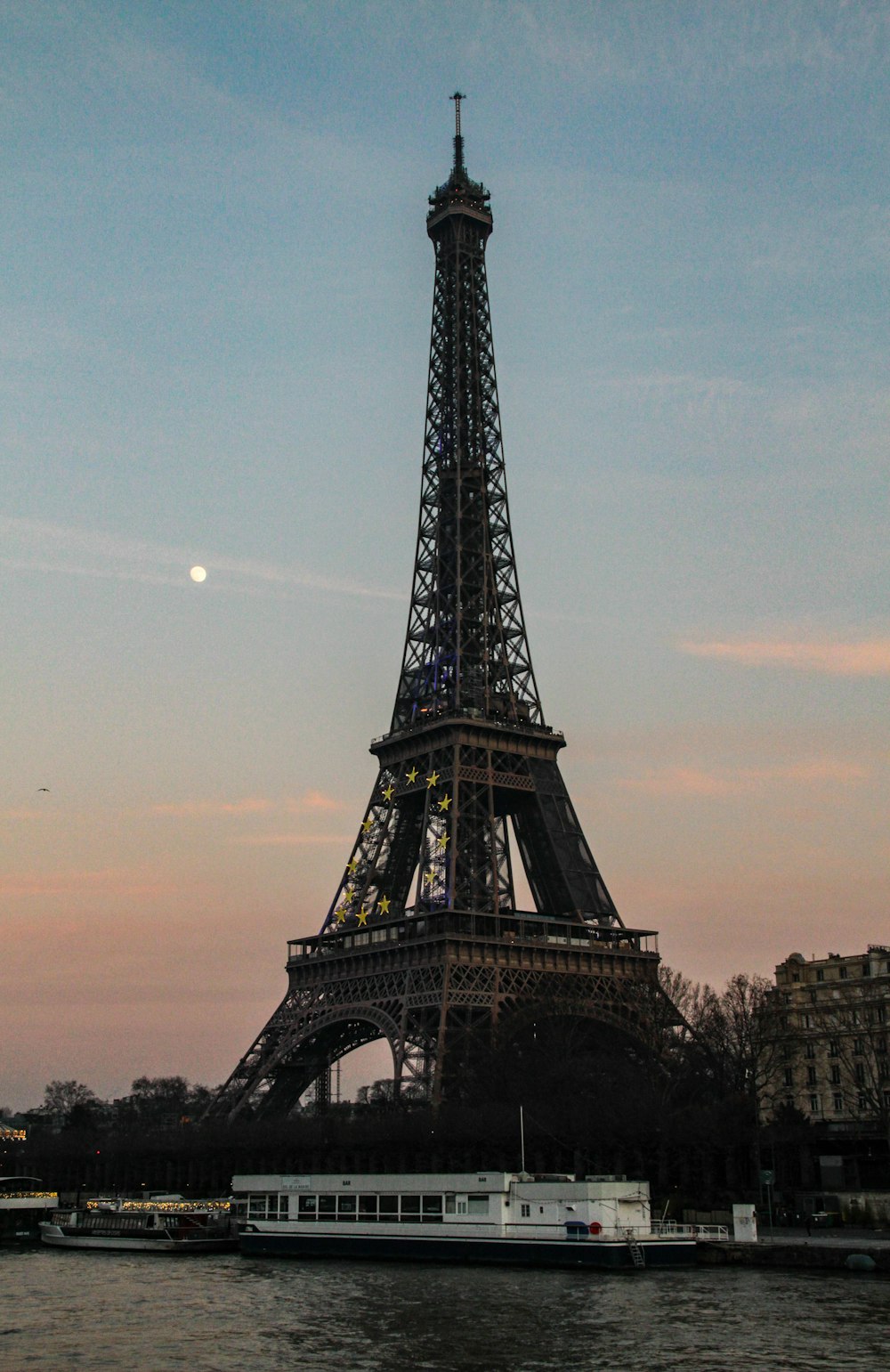 the eiffel tower towering over the city of paris