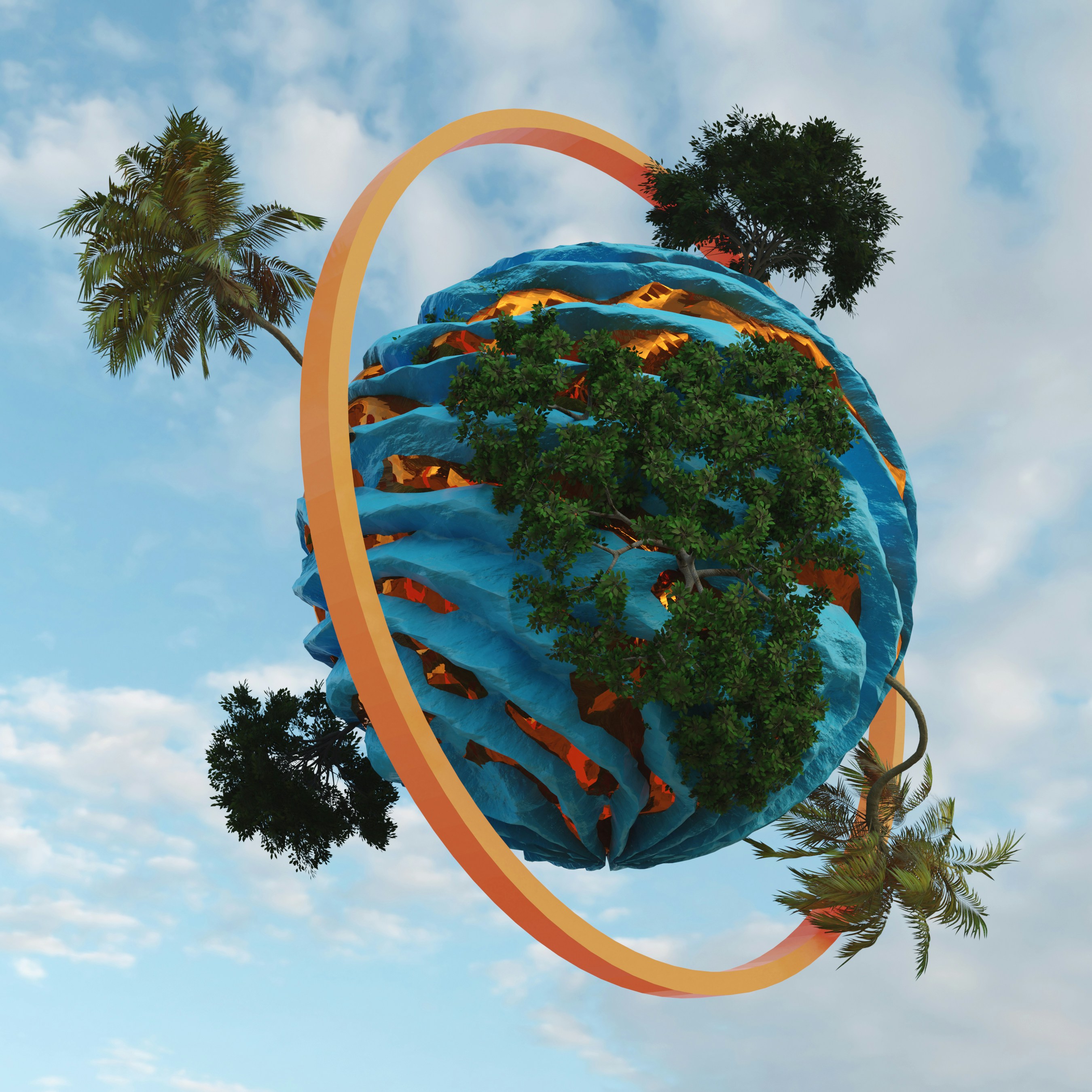 Map of Fictional Placed