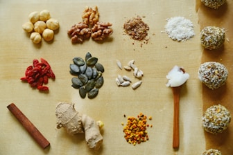 a table topped with lots of different types of food