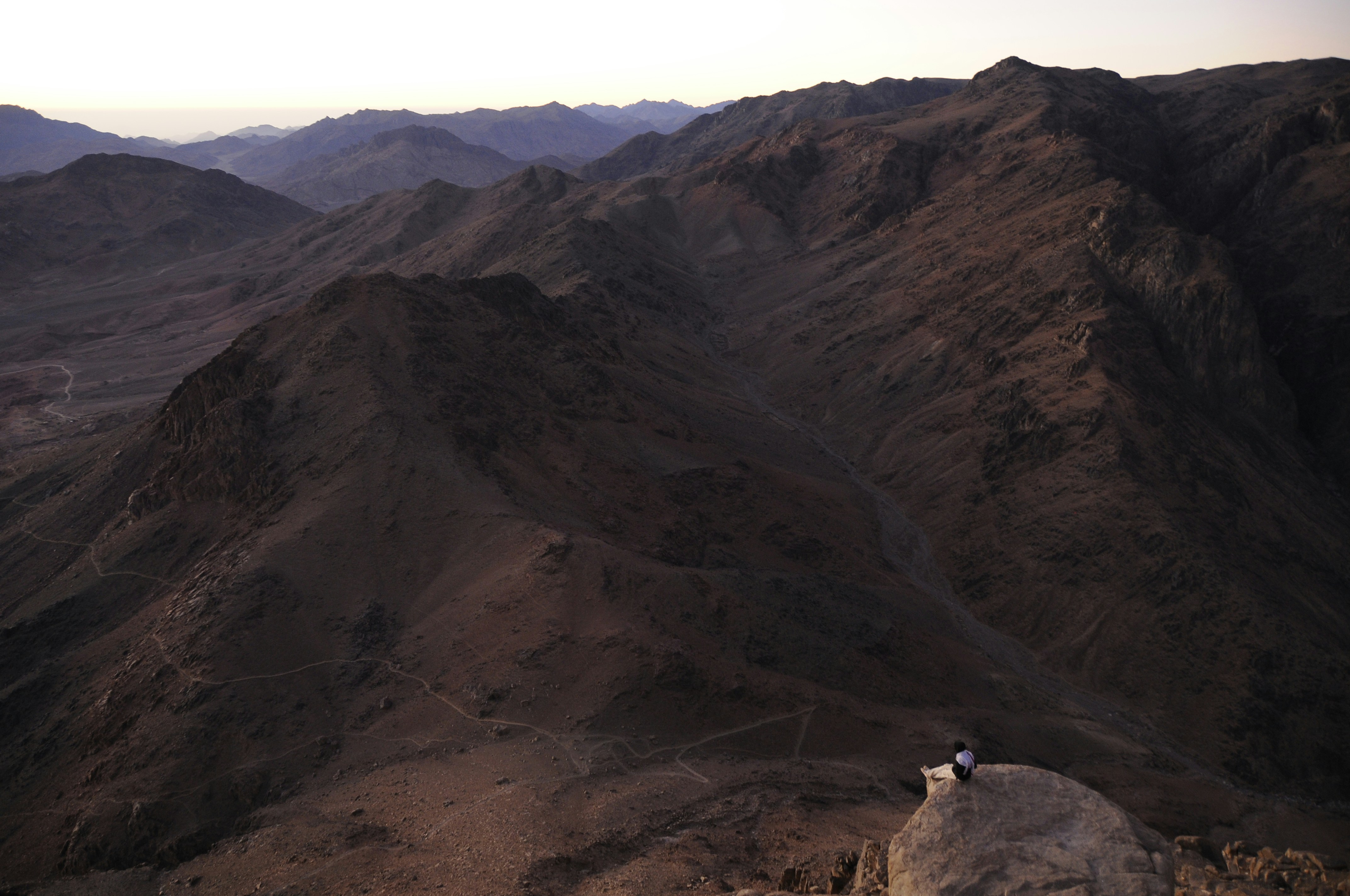 The summit of Mount Sinai