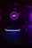 A dimly lit computer interior showcasing a purple LED-lit CPU cooler labeled 'Deep Cool' and a visible GeForce GTX graphics card with blue lighting. The components are encased within a dark chassis and connected with cables.