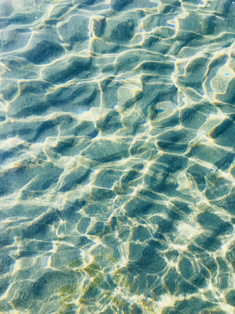 a close up of a body of water with ripples