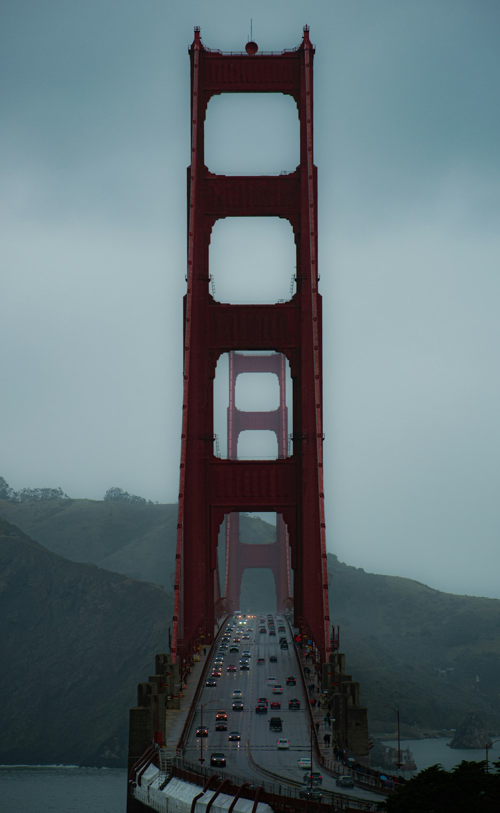 a view of the golden gate bridge in san francisco