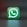 a green square button with a phone on it