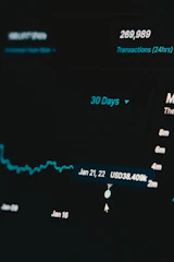 a close up of a computer screen with numbers on it