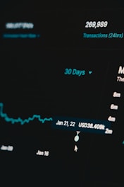 a close up of a computer screen with numbers on it