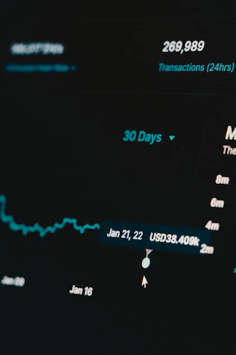 a close up of a computer screen with numbers on it