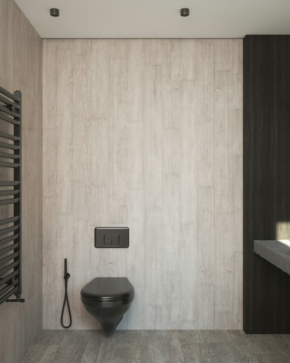 Une salle de bain avec toilettes et un radiateur photo – Photo Salle de  bains Gratuite sur Unsplash