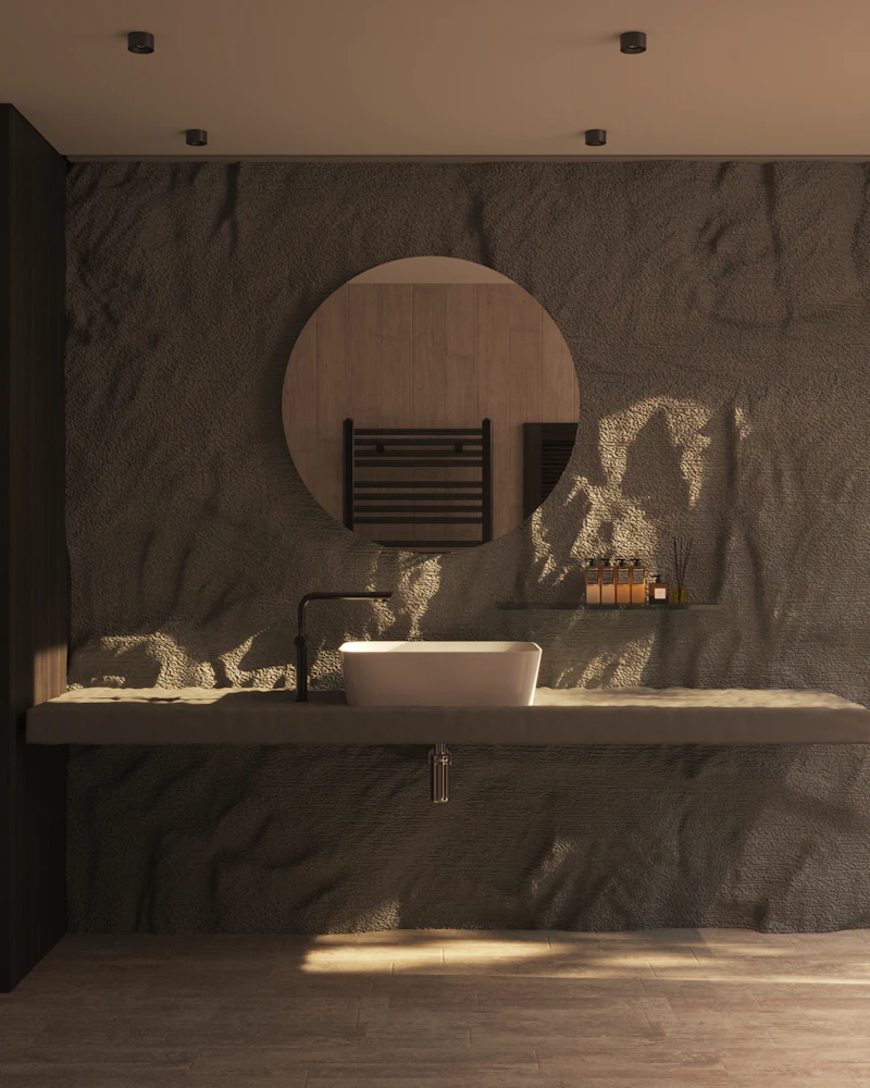 Elegant walk-in shower remodel
