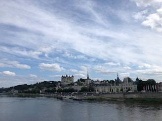 A scenic view of Haapsalu's cultural events, with historic buildings in the background.