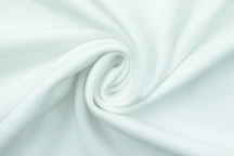 a close up view of a white fabric