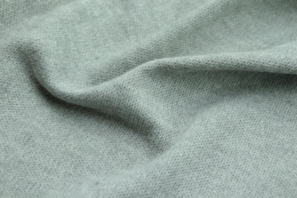 Green Knit Throw
