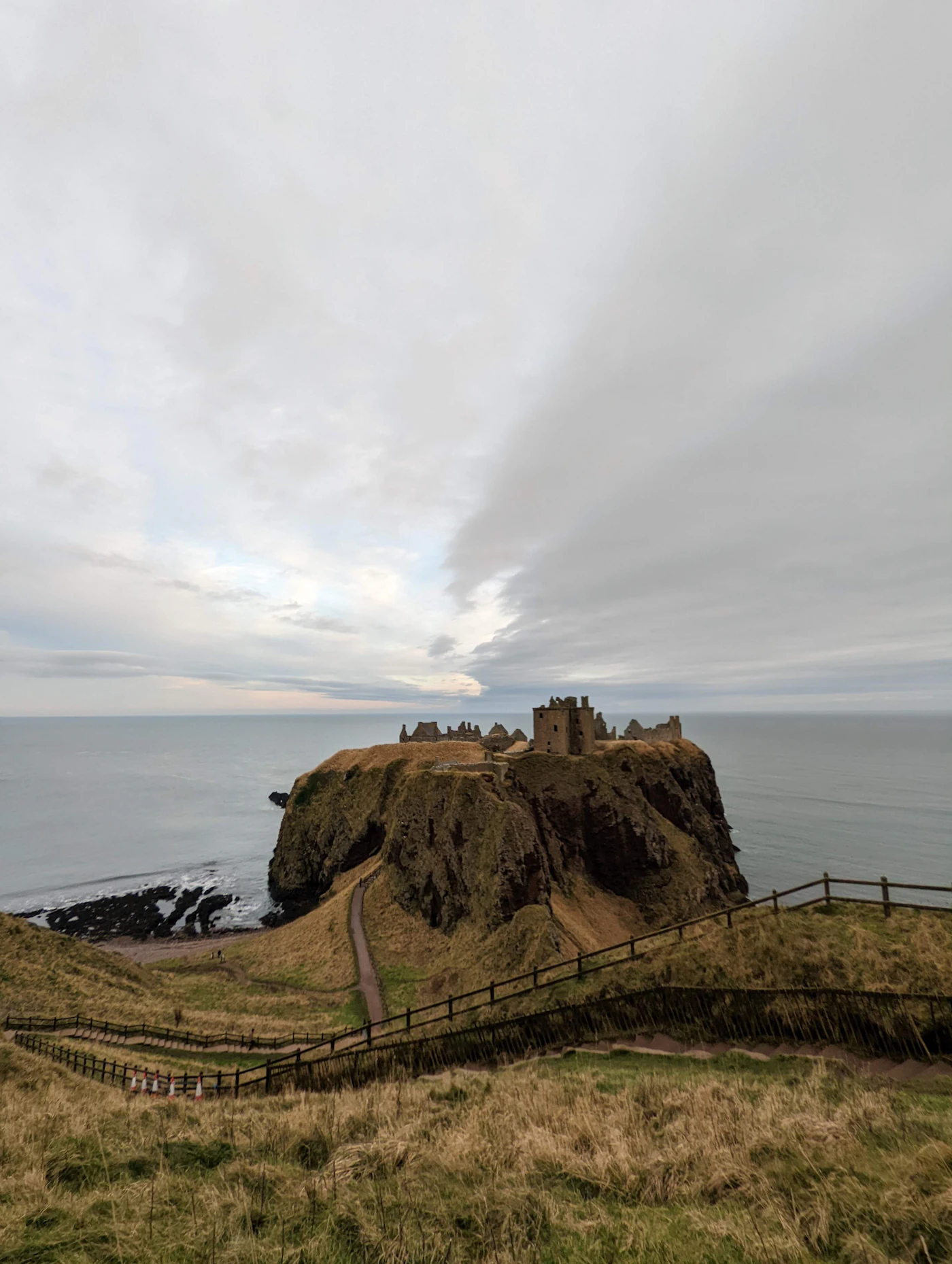 Dunnottar Castle on the Aberdeenshire coast