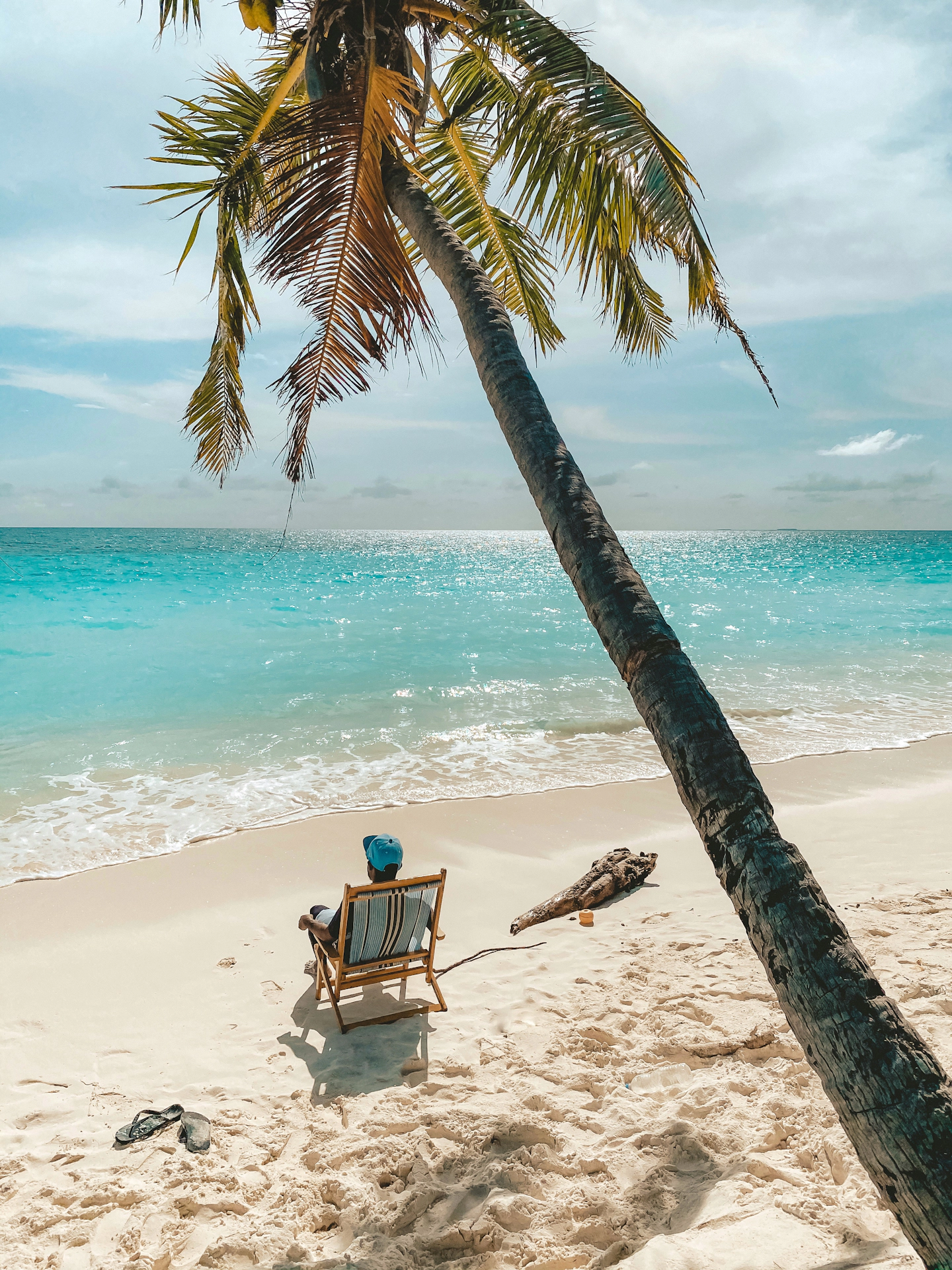 Scenic bright vacation view