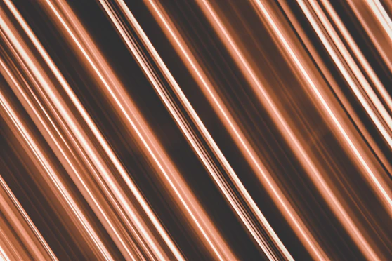 a blurry image of lines in brown and white