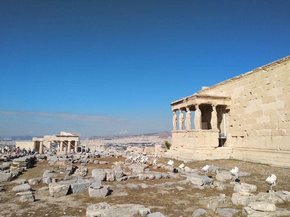 the ruins of the acrobatic city of palmyrate