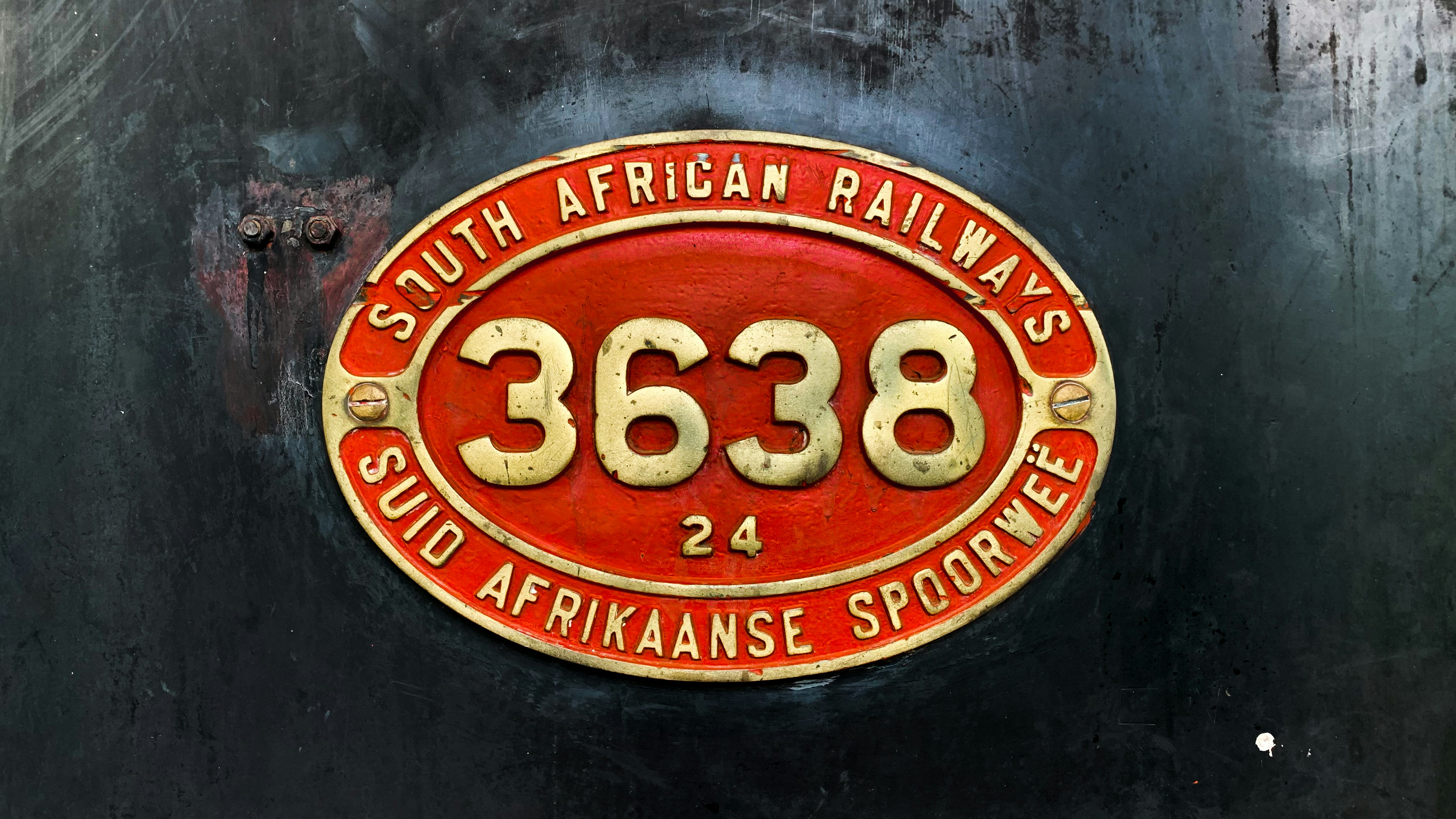 a close up of a sign