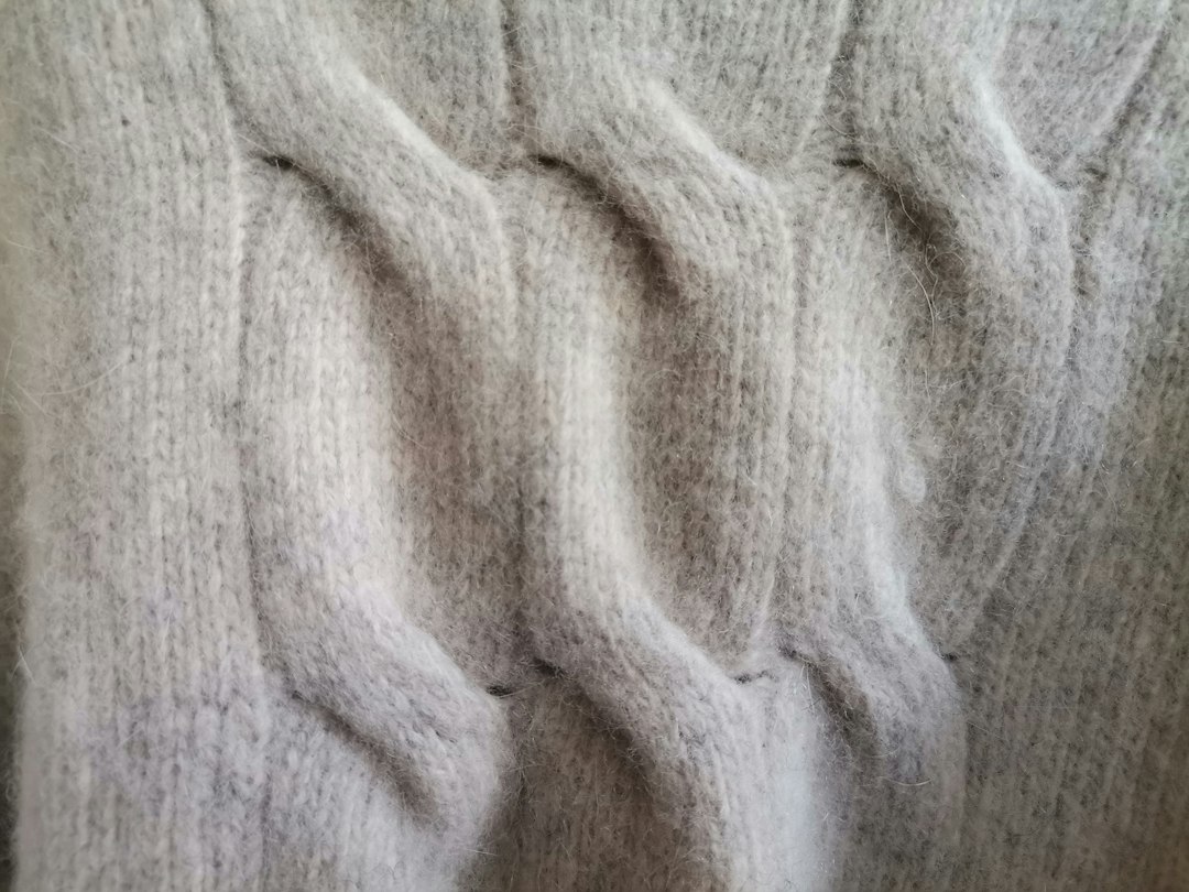 women's sweater closeup