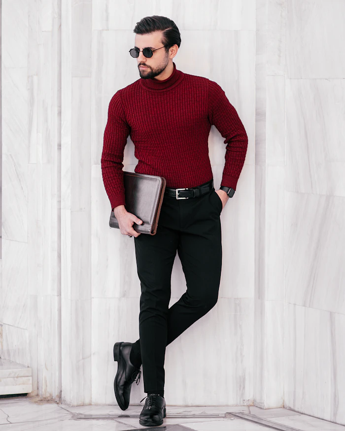 Knit sweater