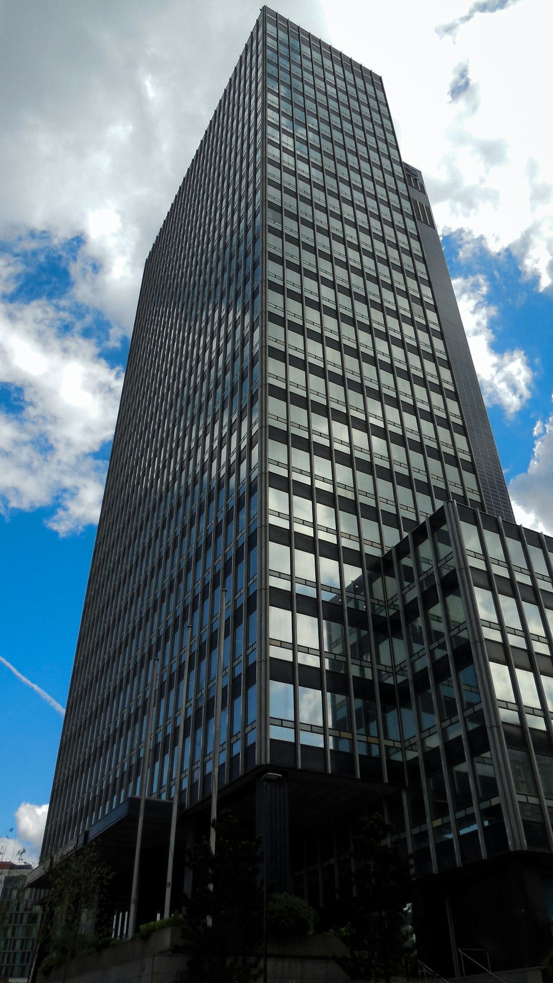 High-rise construction project representing scaled bidding success