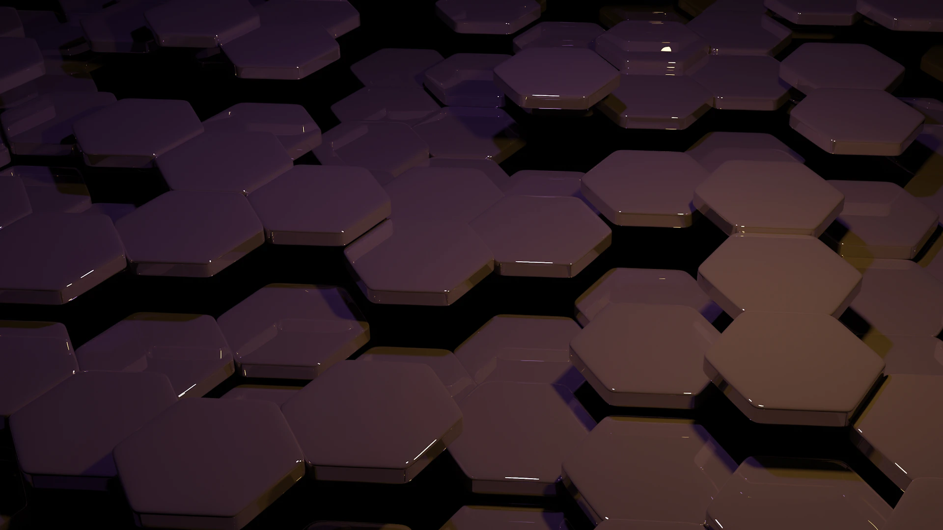 a bunch of hexagons that are purple and white