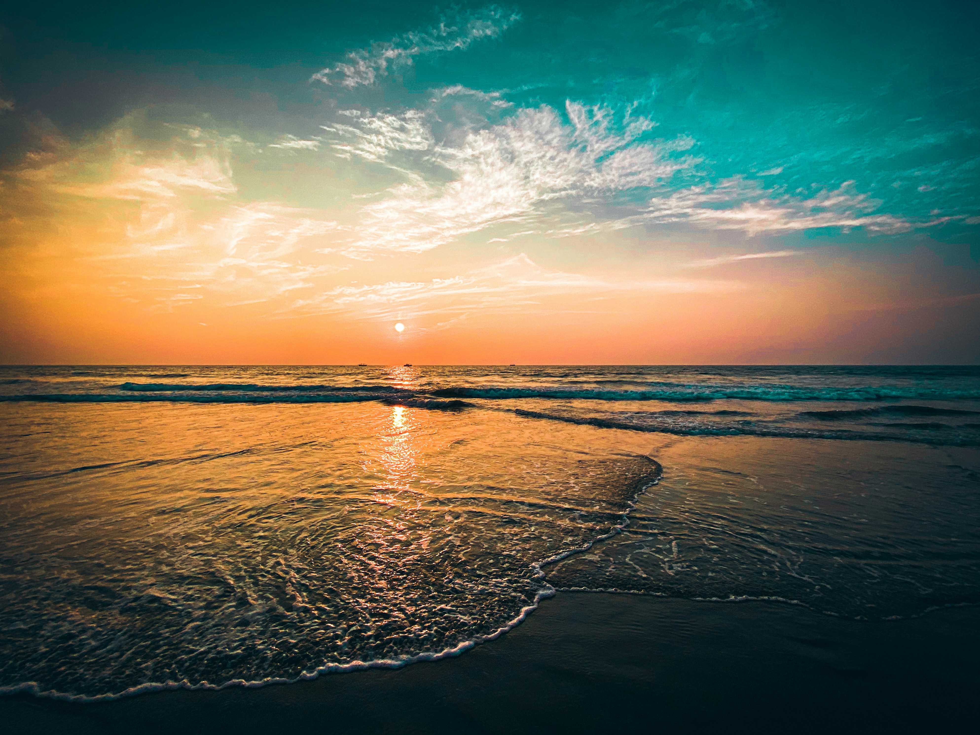 Beautiful Sunset at Goa